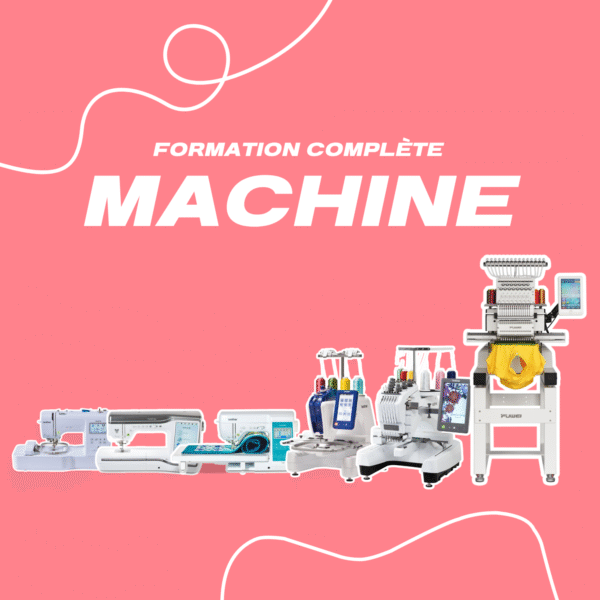 Formation Machine à broderie